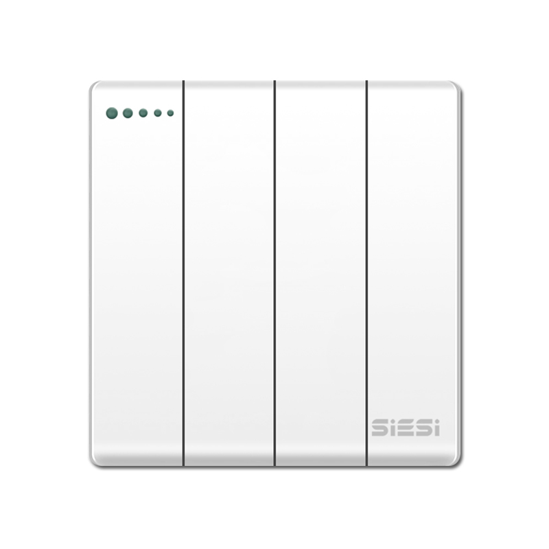 10A 四位單/雙控開關